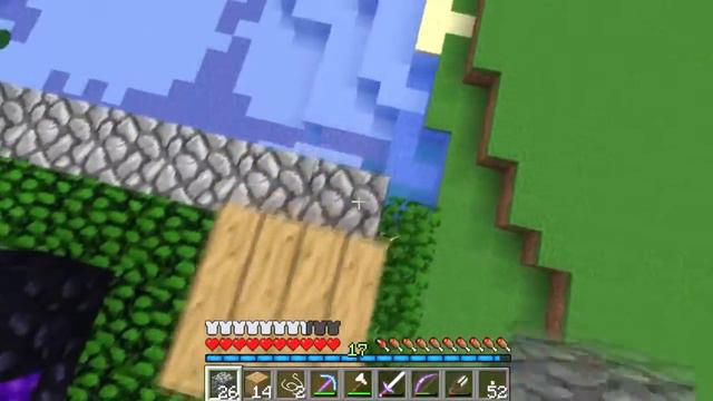 Portal Tree House! || Survival In Minecraft (1.4.5) #124 смотреть онлайн