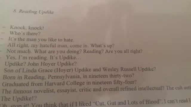 Reading Updike смотреть онлайн