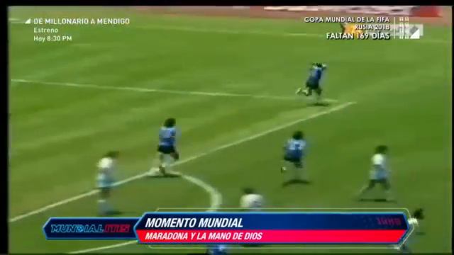 Momento Mundial: Diego Armando Maradona y la 'Mano de Dios' смотреть онлайн