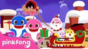 Peekaboo! Baby Shark Babysits on 🎄Christmas and other Stories | Compilation | Pinkfong Baby Shark