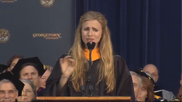 Brit Marling Georgetown University Senior Convocation Speech 2013 (Русский Перевод) смотреть онлайн