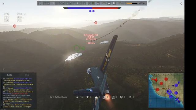 War Thunder F-86-A5 Gameplay смотреть онлайн