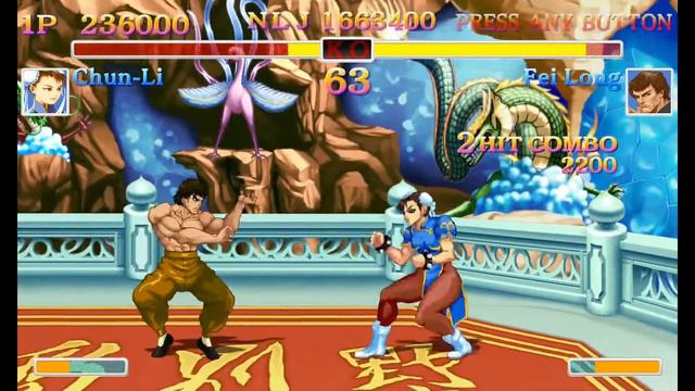 Ultra Street Fighter 2 The Final Challenger's arcade tough Chun-li Nintendo Switch смотреть онлайн