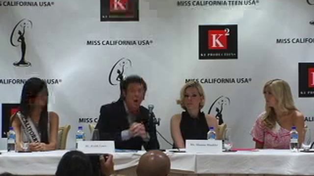 THE MISS CALIFORNIA USA PAGEANT PRESS CONFERENCE Part 3