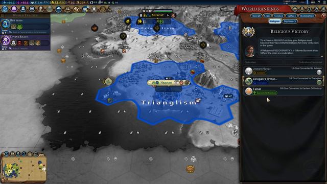 Mav Plays Sid Meyer's Civilization VI Part 7: Trianglism Perfected смотреть онлайн