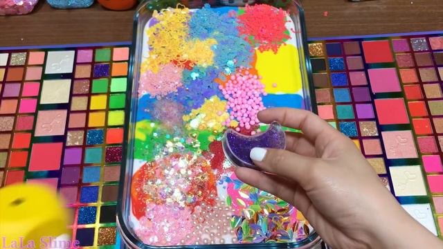 Mixing Makeup, Clay, Floam and More into GLOSSY Slime !!! Satisfying Slime Videos #363 смотреть онлайн