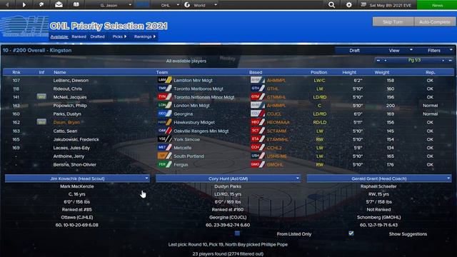 OHL CHAMPIONS (Draft + Memorial Cup!) | Kingston Frontenacs Eastside Hockey Manager - Ep. 14 смотреть онлайн