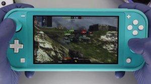 World of Tanks BLITZ Nintendo Switch Lite Gameplay