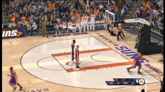 NBA Live 10 Lakers Vs Suns Part 2 of 3 смотреть онлайн