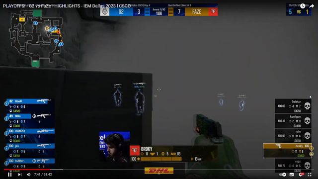NiKo Играет не честно G2 ESPORTS #dallas #iem #csgo #tournament смотреть онлайн