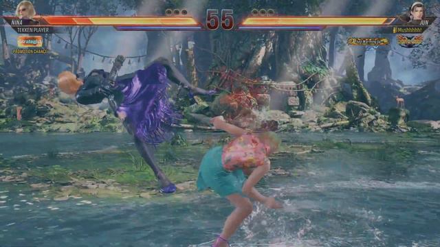 TEKKEN 8 Nina Super Ghost Battle PS5 gameplay смотреть онлайн