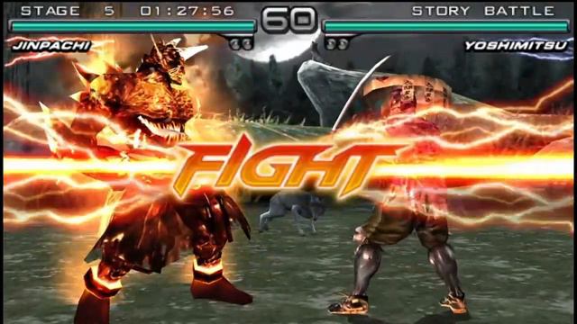 Tekken: Dark Resurrection (PSP): Jinpachi Mishima (Demon Form) | Story Battle Playthrough смотреть онлайн
