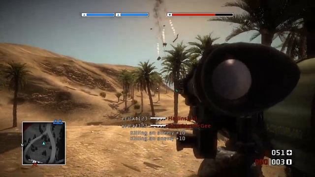 Battlefield: Bad Company (Xbox 360) - Rocket Launcher Efficiency смотреть онлайн