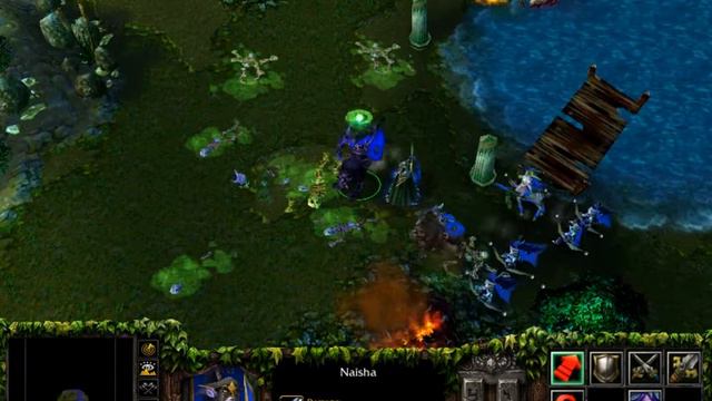 Warcraft 3 Frozen Throne- First campaing mision. Full. смотреть онлайн