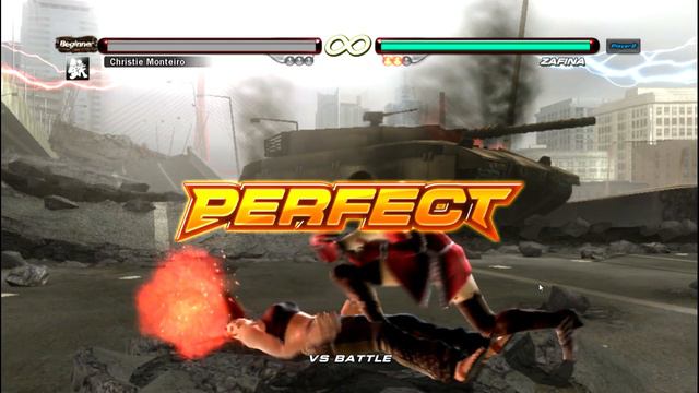 Tekken 6 Ryona - Zafina tackles Christie смотреть онлайн