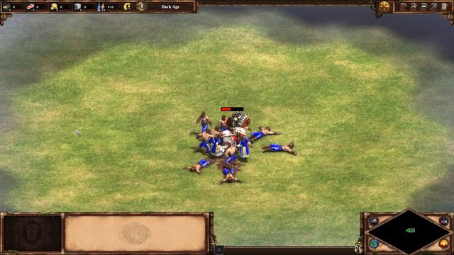 16 Villagers vs 1 Paladin | Age of Empires 2 смотреть онлайн
