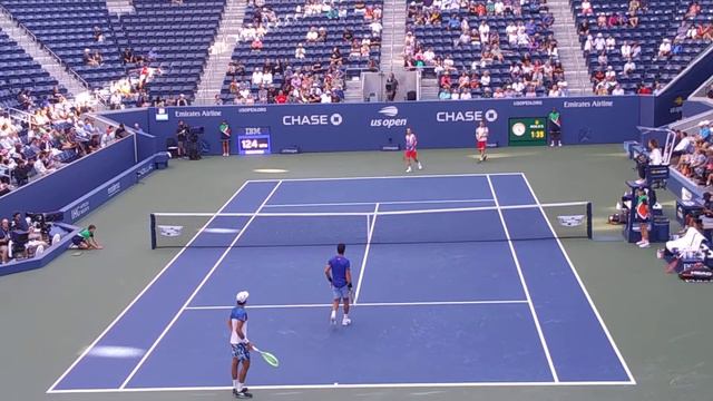 Marcelo Arevalo +Jean-Julien Roser Vs. Wesley Koolhuf + Neal Skupski US Open Tennis - 6 смотреть онлайн