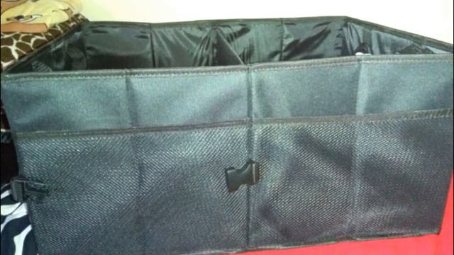 Car SUV Trunk Organizer Cargo Storage Container смотреть онлайн