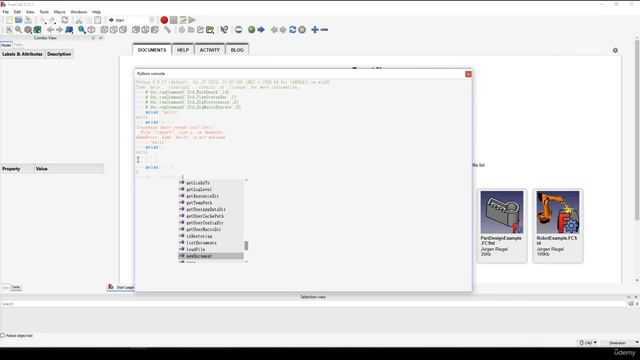 1. Intro Writing Phtyon code, manipulating FreeCad objects, vector and placements смотреть онлайн