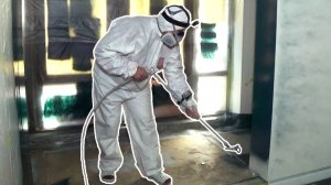 Покраска сложных поверхностей безвоздушным методом нанесения