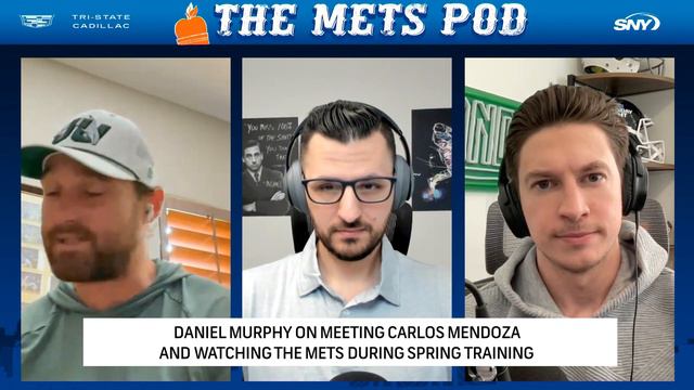 Daniel Murphy impressed by new Mets manager Carlos Mendoza in spring training | The Mets Pod | SNY смотреть онлайн