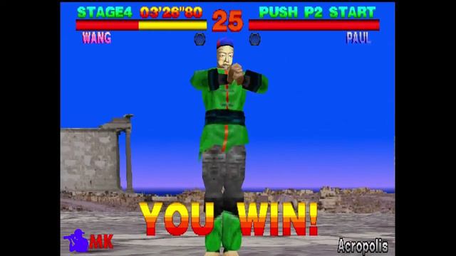 Tekken - PS1 Emulator PC Gameplay | Arcade Mode - Wang | MK Gamers смотреть онлайн