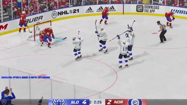 NHL 21 | Final Olympic Qualification | Norway - Slovenia | Highlights смотреть онлайн