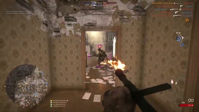 Battlefield 1. 11 kills in 45 seconds смотреть онлайн