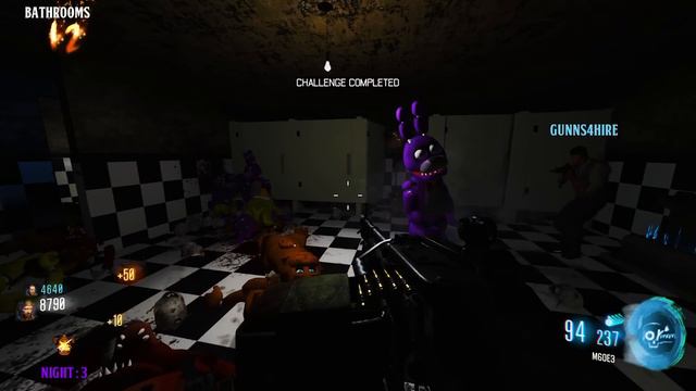 Five Nights at Freddy's Zombies (Call of Duty Zombies Map) смотреть онлайн