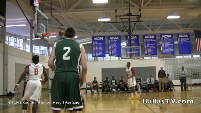 Karl KJ Baptise has a pro skill set is he a scholarship player? 6'4 Glen Davis Type G/F смотреть онлайн