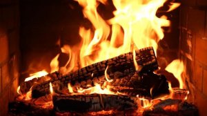 🔥 4K FIREPLACE AMBIENCE (3 HOURS). Relaxing Fire Burning Video & Crackling Fire