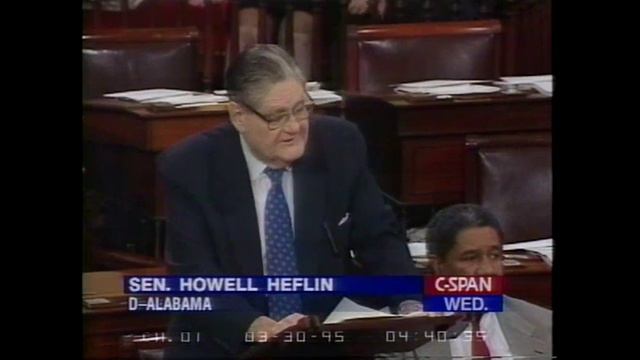 Alabama U.S. Senator Howell Heflin Announces Retirement - 1995 смотреть онлайн