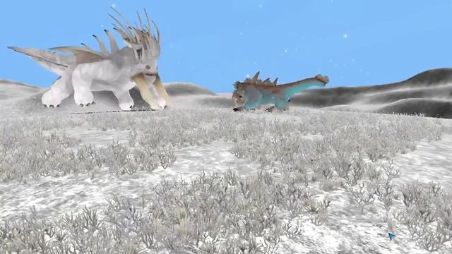 Bewilderbeast Vs ARK ice titan: SPORE (inpired by exard flix) смотреть онлайн