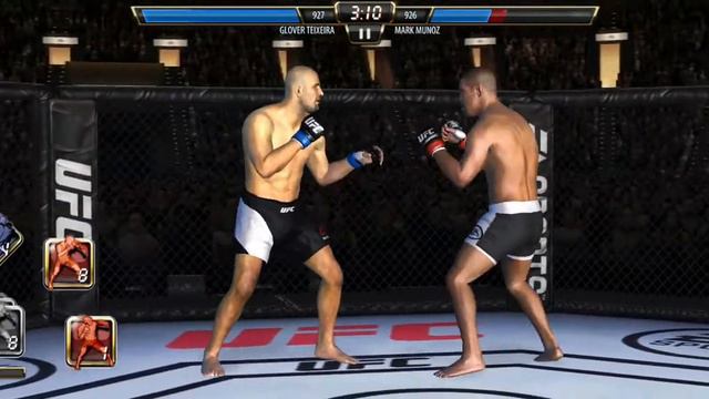 UFC MOBILE. Прохождение карьеры GLOVER TEIXEIRA. 30 бой смотреть онлайн