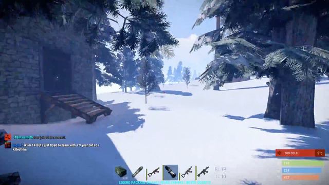 Rust Battlefield and how a hacker in rust looks like смотреть онлайн