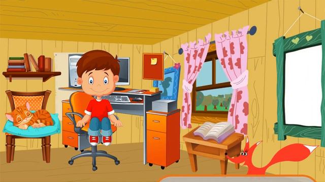 Стих - Вредный кот - Борис Заходер. Мультик для детей смотреть онлайн