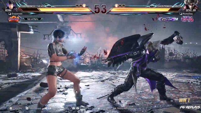 Tekken 8 ▰ (MomoDog) DEVIL JIN Tekken God Of Destruction Ranked Matches смотреть онлайн