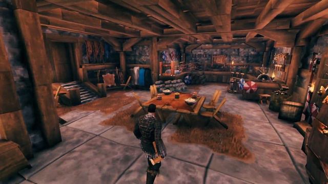 Valheim: The Mansion Build Interior Design. смотреть онлайн