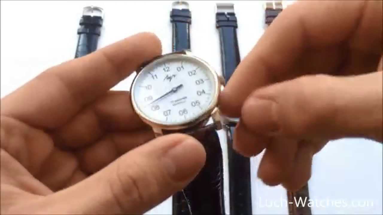 Обзор однострелочных часов Луч 337477760 смотреть онлайн