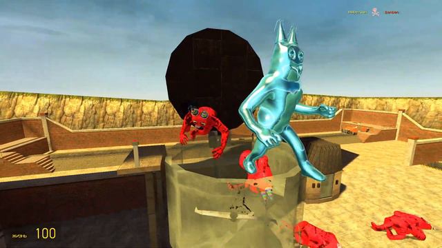 GARTEN OF BANBAN CHARACTERS TORTURE!! In Garry`s mod! смотреть онлайн