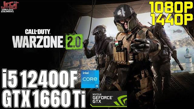 Call Of Duty: Warzone 2.0 | I5 12400F + GTX1660TI | 1080p, 1440p, 4K Benchmarks!