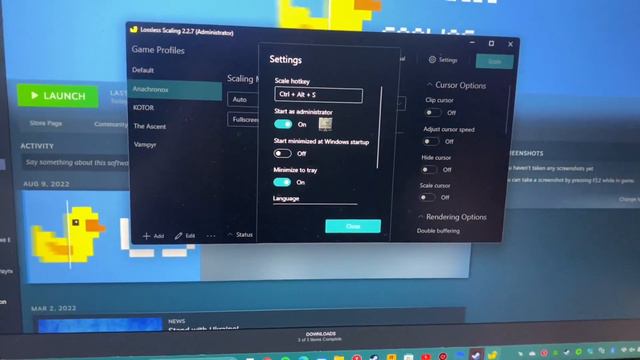 Lossless Scaling Frame Rate Enhancement App - Review #losslessscaling