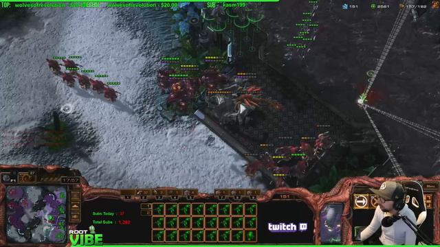 ViBE vs Neuro - Crazy late game ZvZ! смотреть онлайн