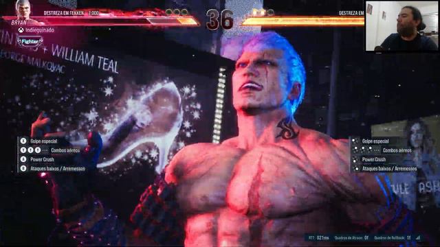 Jogando TEKKEN 8 no XBOX SERIES S 60 FPS смотреть онлайн