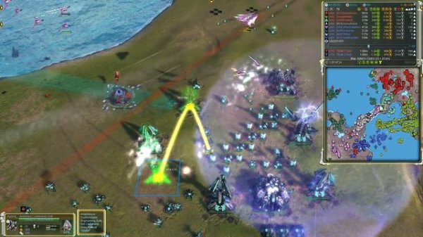 Сетон, где пристыдили игрока - Supreme Commander