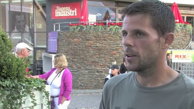 Andreas Vinciguerra efter vinsten mot Canas смотреть онлайн