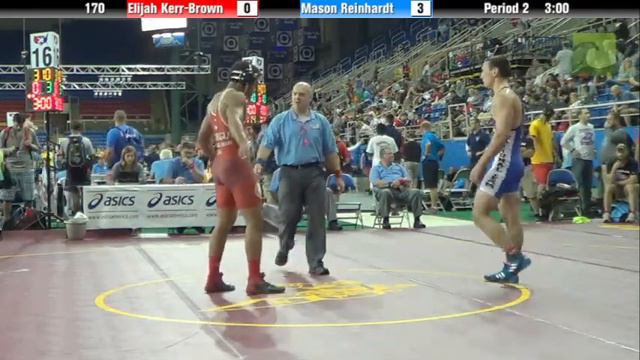 170 Elijah Kerr-Brown vs. Mason Reinhardt смотреть онлайн