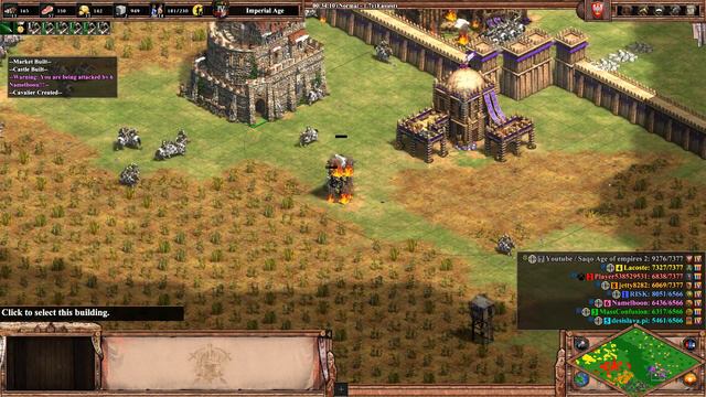 AOE2:DE Are Poles Spam Enough good for late game 4vs4 Michi смотреть онлайн