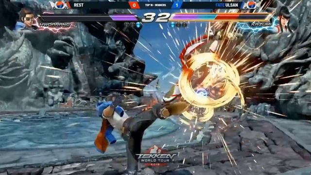 Studying Rest's Hwoarang - Tekken 7 Pro Match Analysis смотреть онлайн