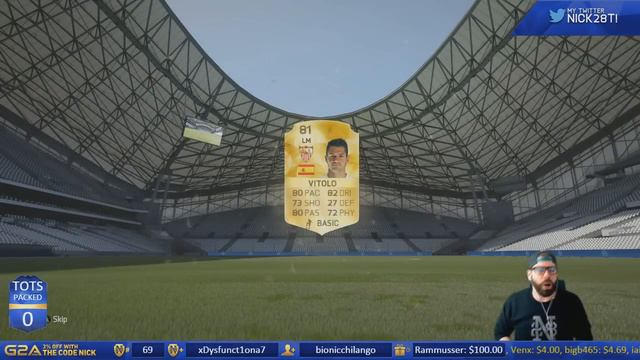OMG I PACKED MY FAVORITE TOTS!!!!!!! FREE PACKS GALORE!!! FIFA 16 Ultimate Team смотреть онлайн